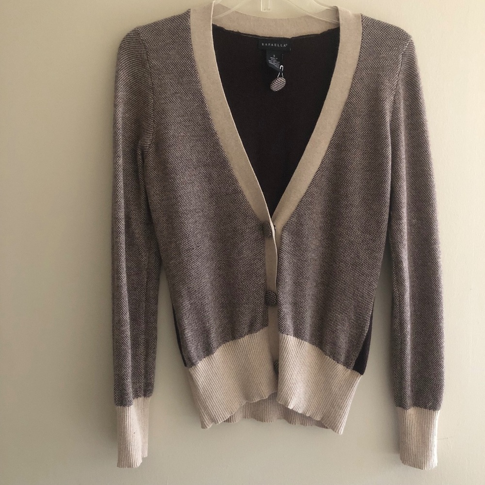 Eclectic Grandpa Style Cardigan Sweater Sm